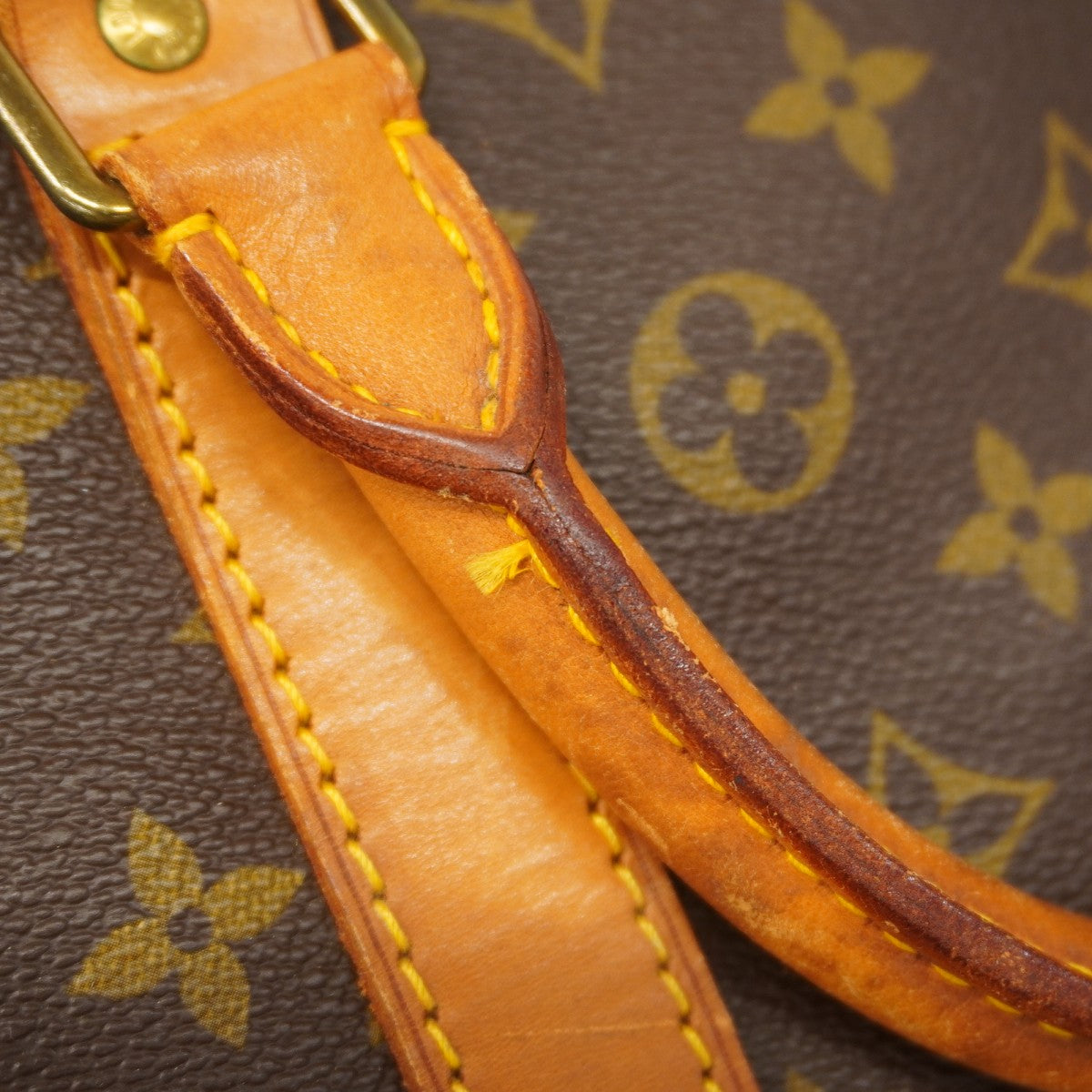 【6fa0093】ルイヴィトン ボストンバッグ モノグラム キーポル60 M41422 ブラウン【中古】メンズ レディース ユニセックス
