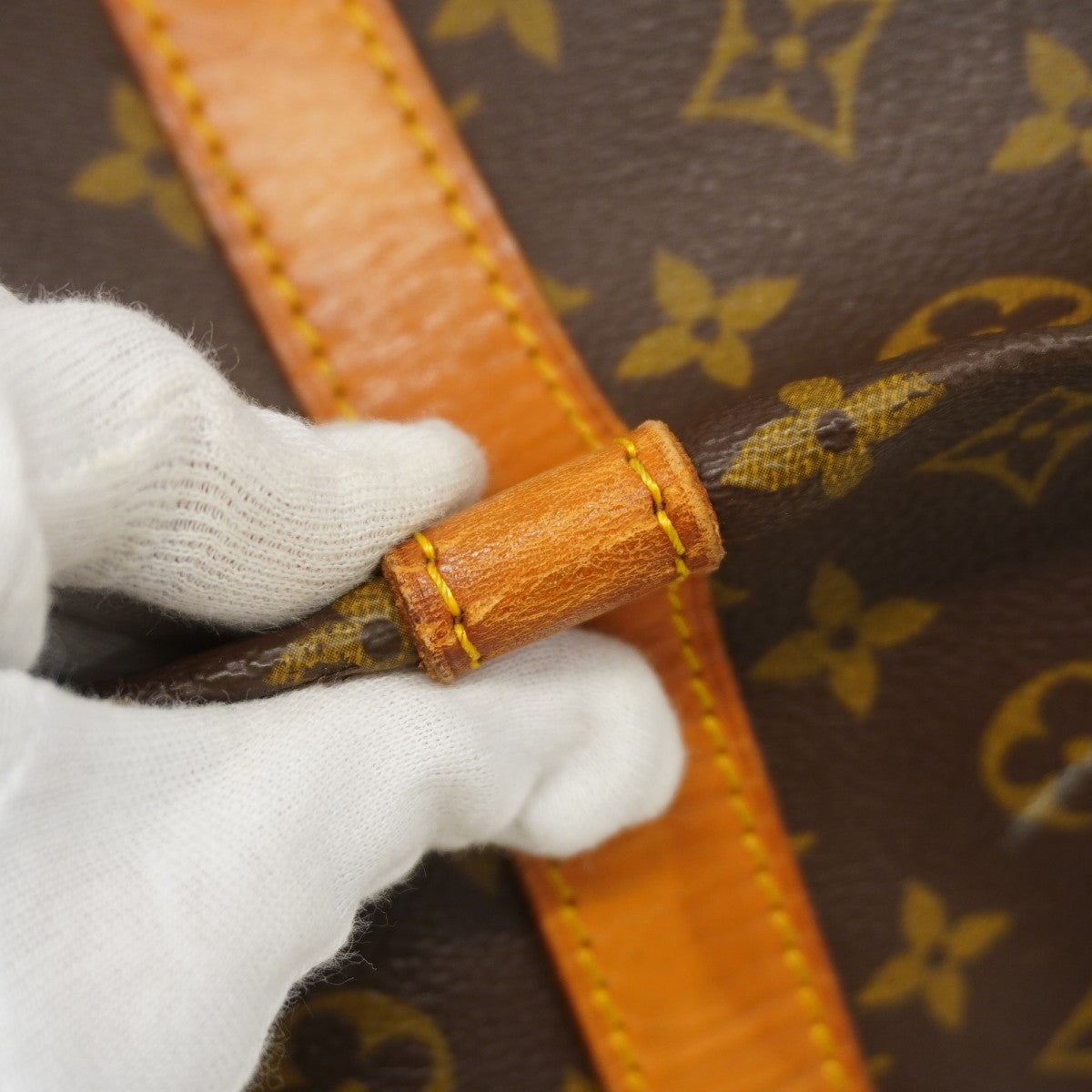 【6fa0093】ルイヴィトン ボストンバッグ モノグラム キーポル60 M41422 ブラウン【中古】メンズ レディース ユニセックス