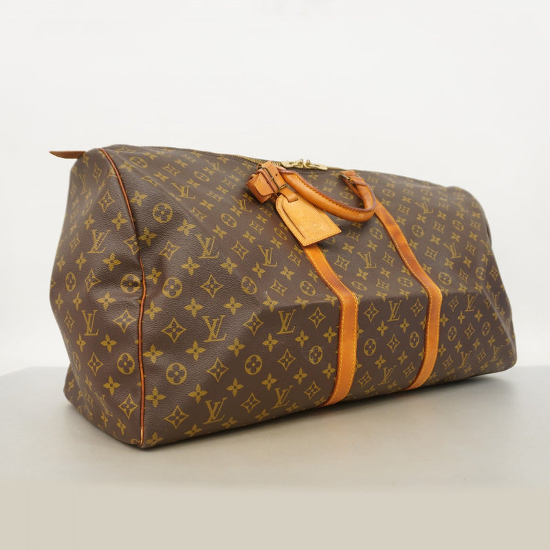 【6fa0093】ルイヴィトン ボストンバッグ モノグラム キーポル60 M41422 ブラウン【中古】メンズ レディース ユニセックス