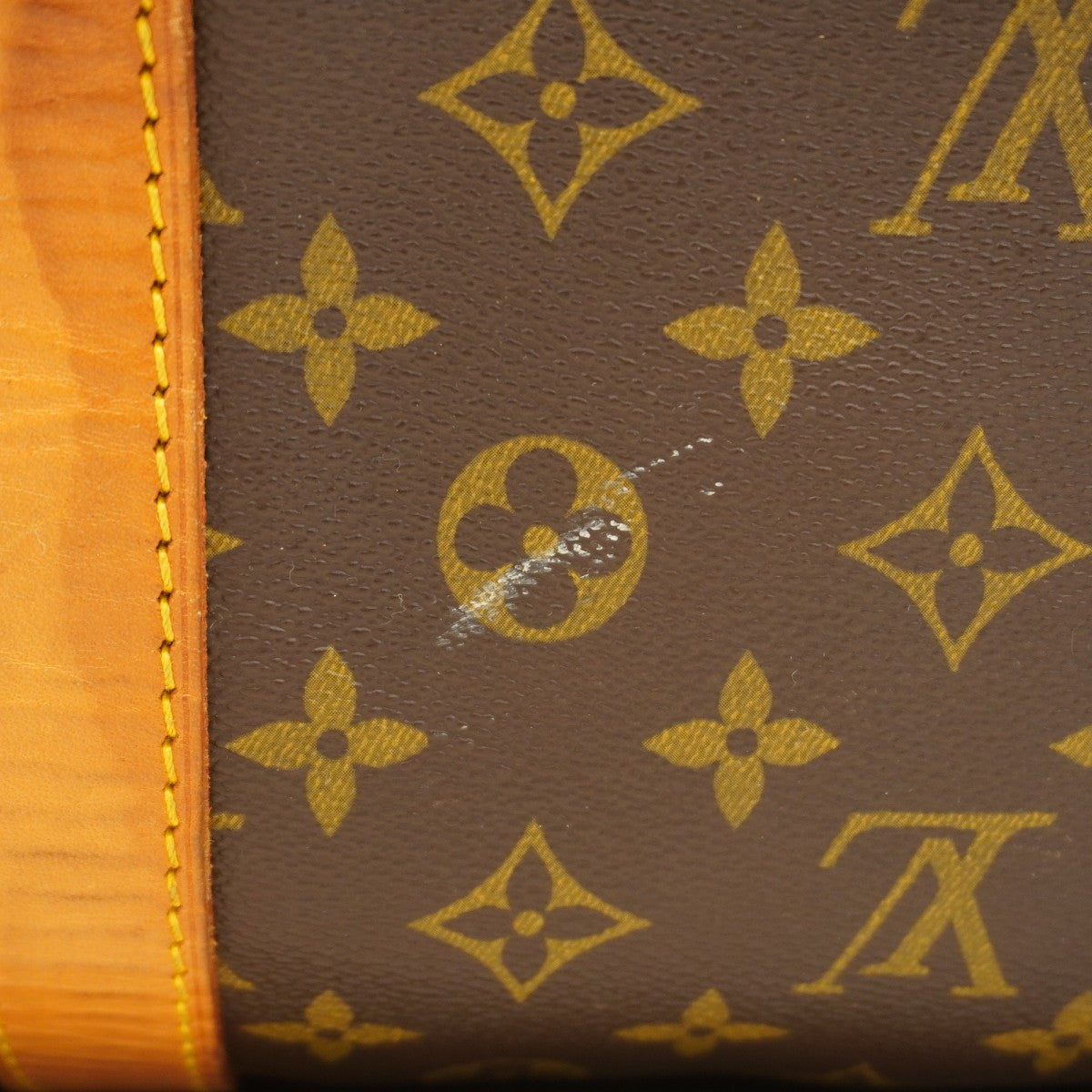 【6fa0093】ルイヴィトン ボストンバッグ モノグラム キーポル60 M41422 ブラウン【中古】メンズ レディース ユニセックス