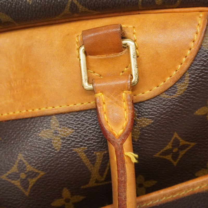 【6fa0102】ルイヴィトン ハンドバッグ モノグラム ドーヴィル M47270 ブラウン【中古】レディース