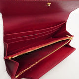 【6fa0109】ルイヴィトン 長財布 ヴェルニ ポルトフォイユ サラ M93530 ポムダムール【中古】レディース