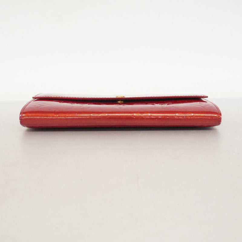 【6fa0109】ルイヴィトン 長財布 ヴェルニ ポルトフォイユ サラ M93530 ポムダムール【中古】レディース