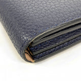 【6fa0116-k】ルイヴィトン 長財布 ポルトフォイユコメット M68582 ブルーマリーヌ【中古】メンズ レディース ユニセックス