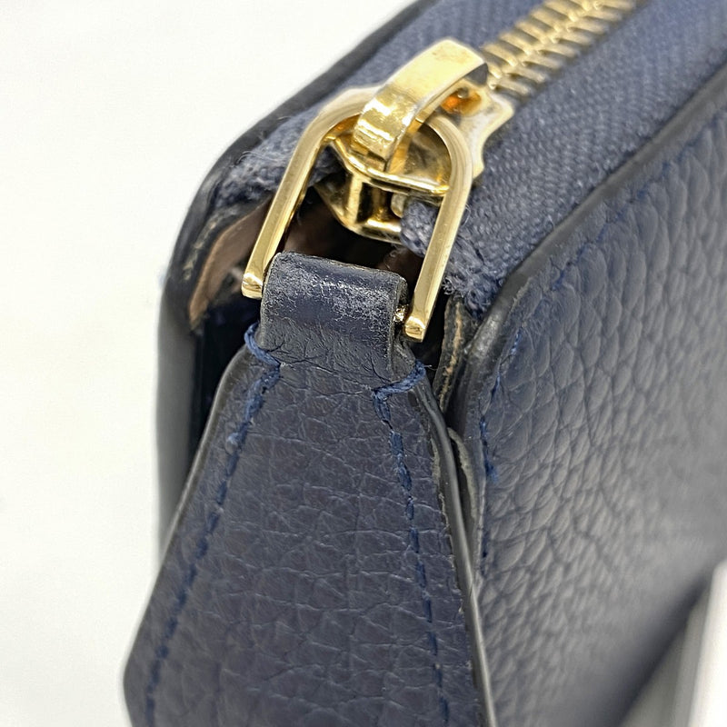 【6fa0116-k】ルイヴィトン 長財布 ポルトフォイユコメット M68582 ブルーマリーヌ【中古】メンズ レディース ユニセックス