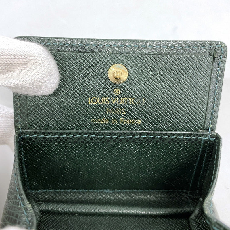 【6fa0119-k】ルイヴィトン コインケース タイガ ポルトモネボワット M30384 エピセア【中古】メンズ