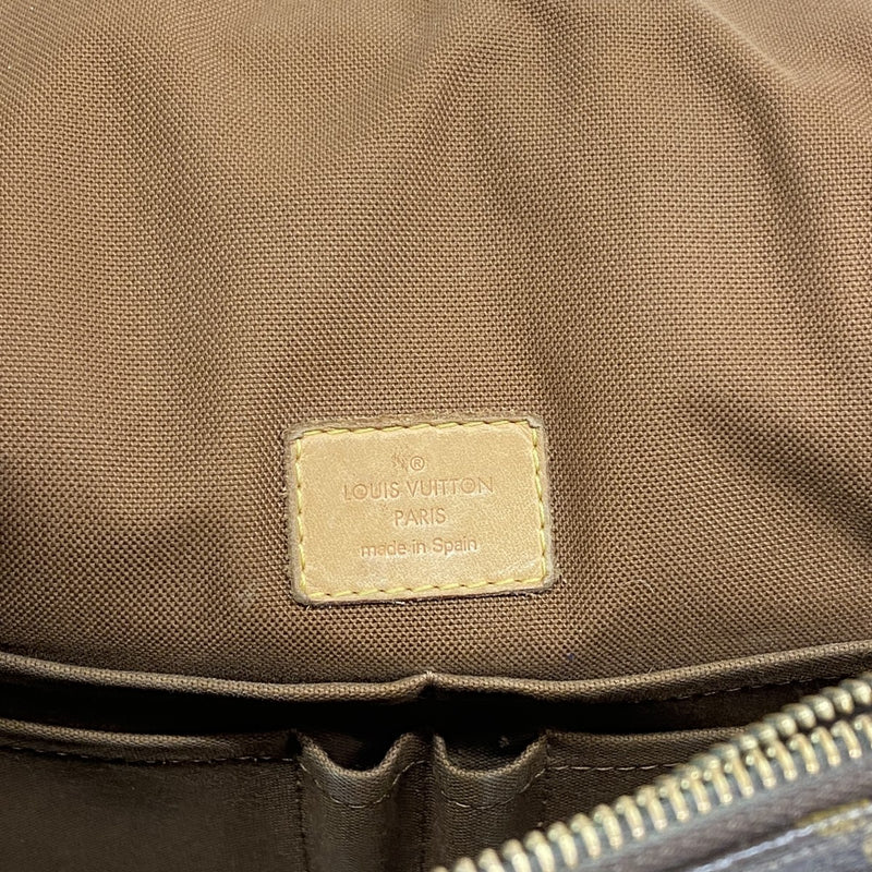 【6fa0137-k】ルイヴィトン ショルダーバッグ モノグラム ヴァルミーMM M40523 ブラウン【中古】レディース