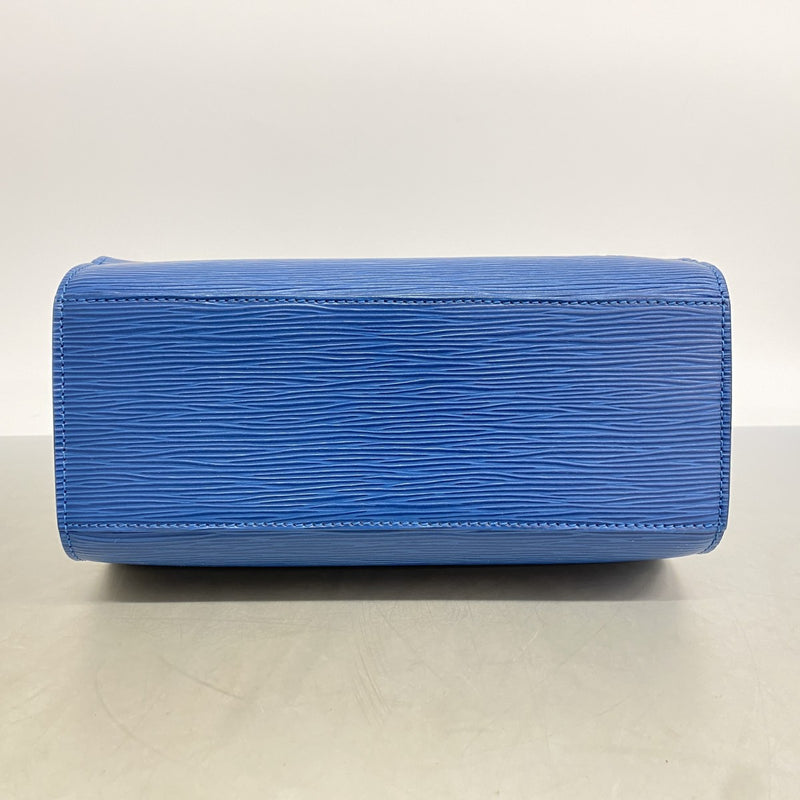 【6fa0139-k】ルイヴィトン ハンドバッグ エピ ポンヌフ M52055 トレドブルー【中古】レディース