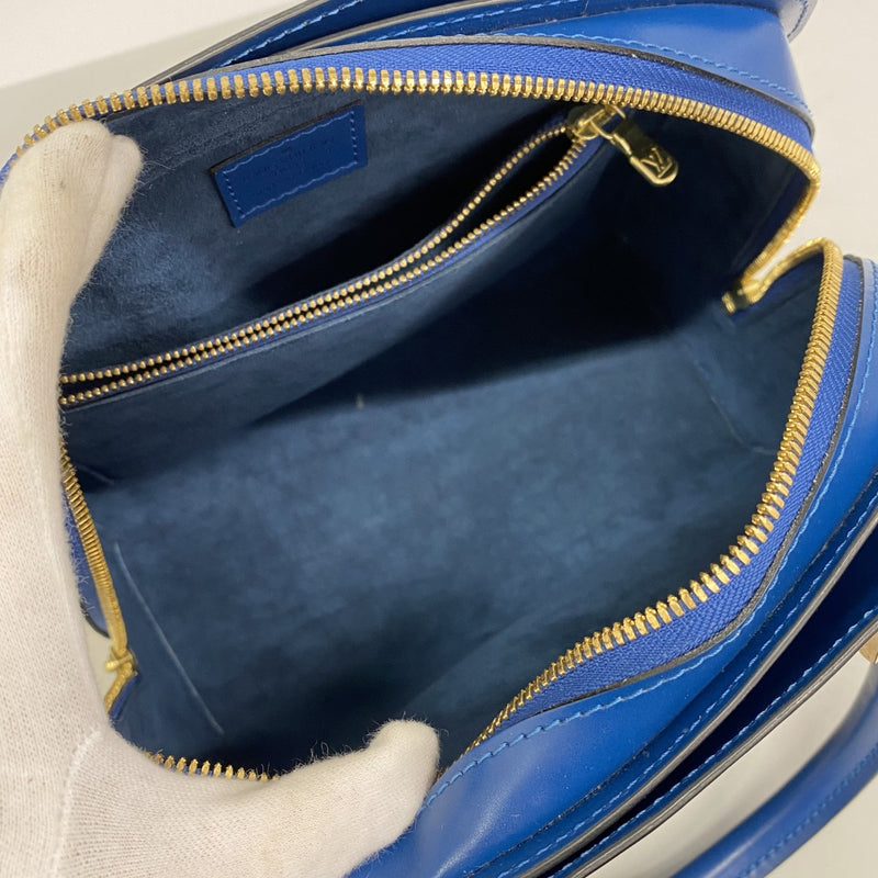 【6fa0139-k】ルイヴィトン ハンドバッグ エピ ポンヌフ M52055 トレドブルー【中古】レディース