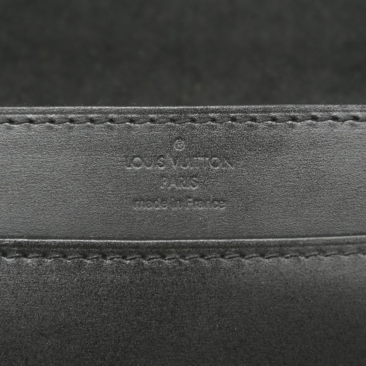 【6fa0145-k】ルイヴィトン ショルダーバッグ ポシェットルイーズGM N92152 パイソン ブラック【中古】レディース