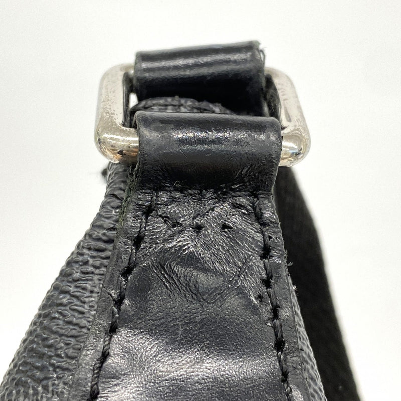 【6fa0156】ルイヴィトン ショルダーバッグ ダミエ・アズール ミックMM N41106 ブラック【中古】メンズ
