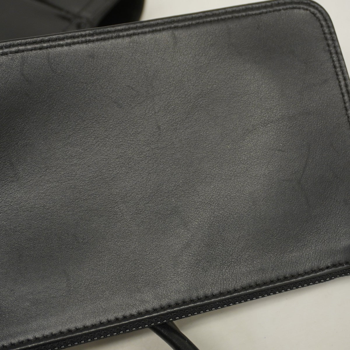 【6fa0159】シャネル トートバッグ パリビアリッツ ハラコ ブラック シルバー金具【中古】レディース