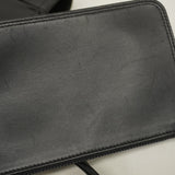 【6fa0159】シャネル トートバッグ パリビアリッツ ハラコ ブラック シルバー金具【中古】レディース