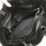 【6fa0159】シャネル トートバッグ パリビアリッツ ハラコ ブラック シルバー金具【中古】レディース
