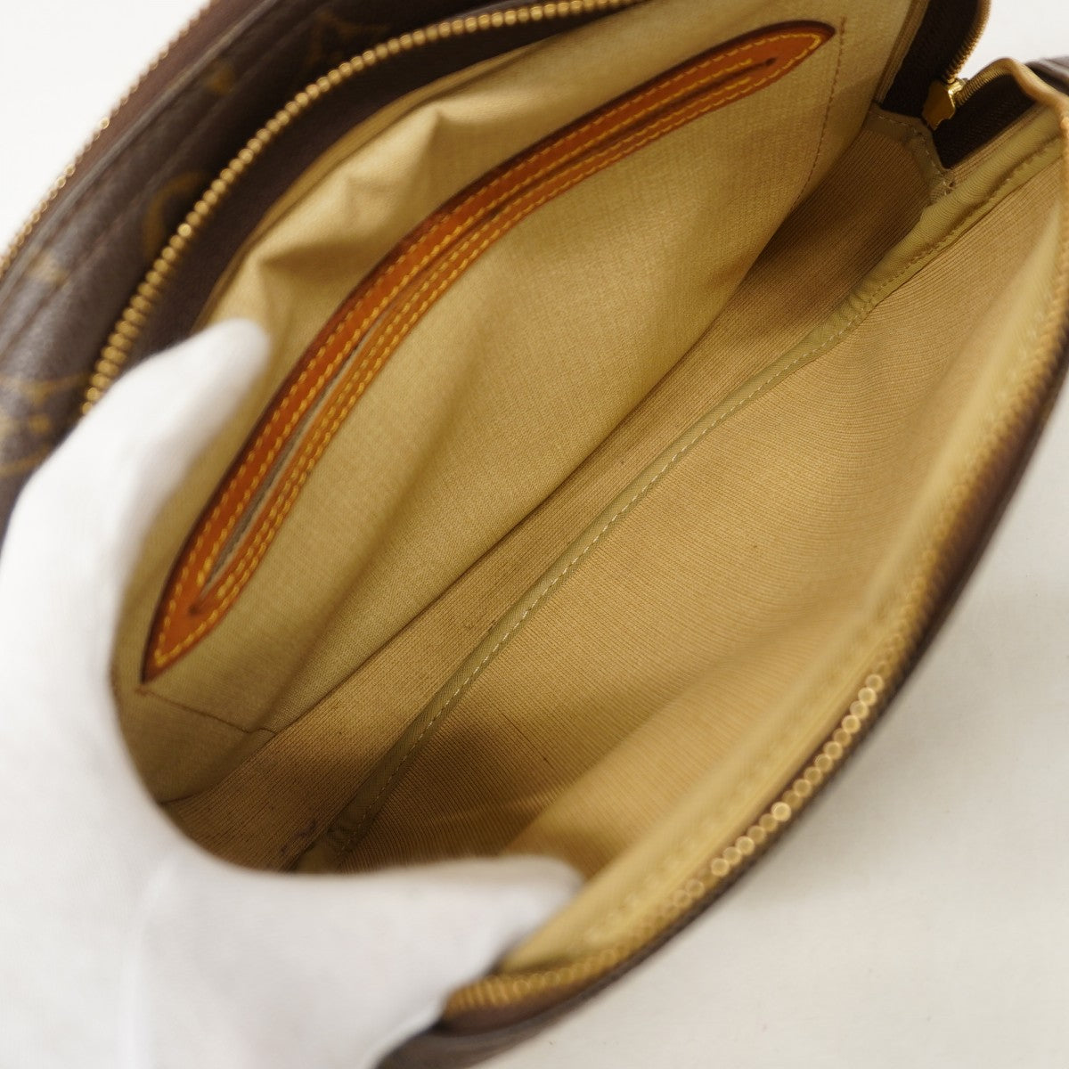 【6fa0167】ルイヴィトン ショルダーバッグ モノグラム リポーターPM M45254 ブラウン【中古】レディース