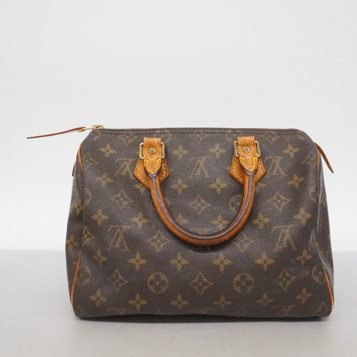 【6fa0172】ルイヴィトン ハンドバッグ モノグラム スピーディ25 M41109 ブラウン【中古】レディース