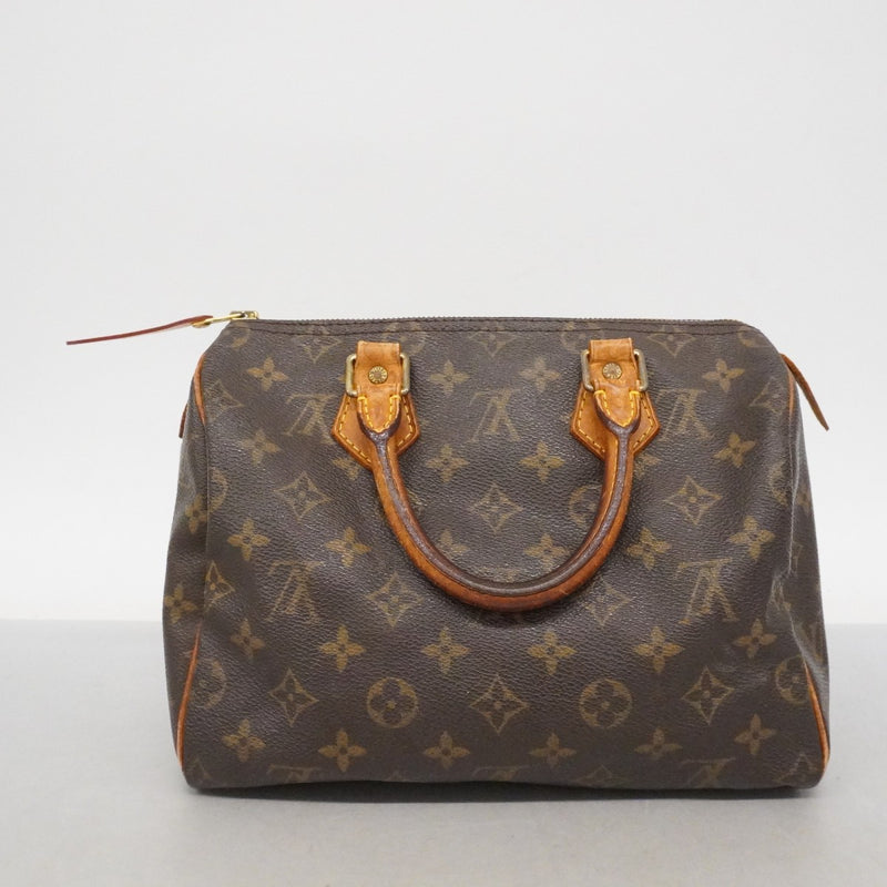 【6fa0172】ルイヴィトン ハンドバッグ モノグラム スピーディ25 M41109 ブラウン【中古】レディース