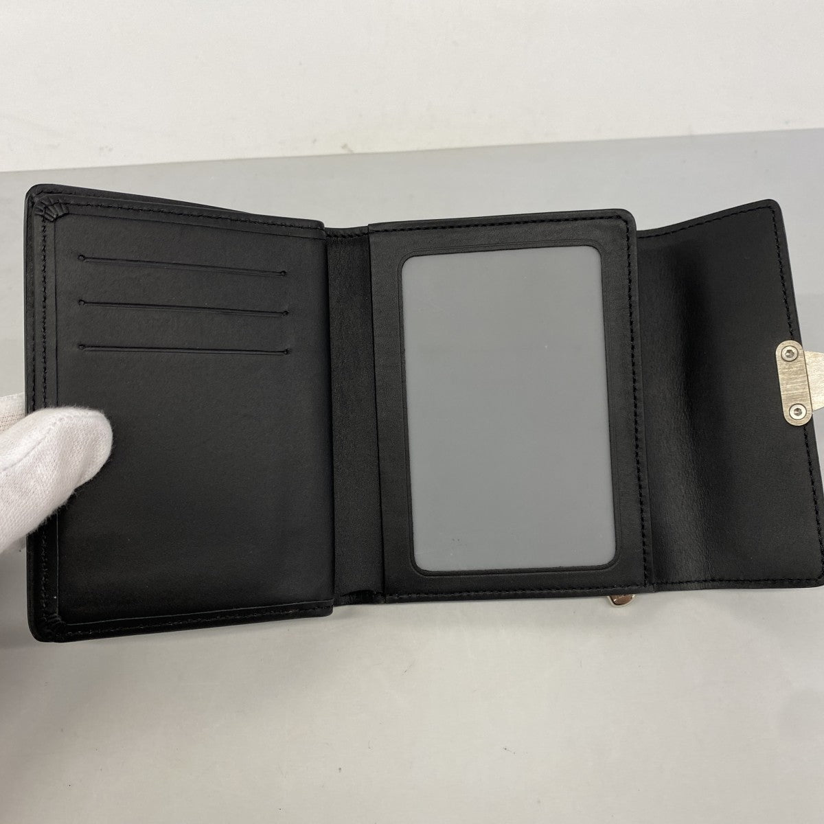 【6fa0180-k】ルイヴィトン 三つ折り財布 ノマド ポルトフォイユコアラ M85044 ノワール【中古】メンズ レディース ユニセックス