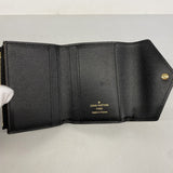 【6fa0181-k】ルイヴィトン 三つ折り財布 モノグラム・リバース ポルトフォイユゾエ M80725 ブラウン【中古】レディース