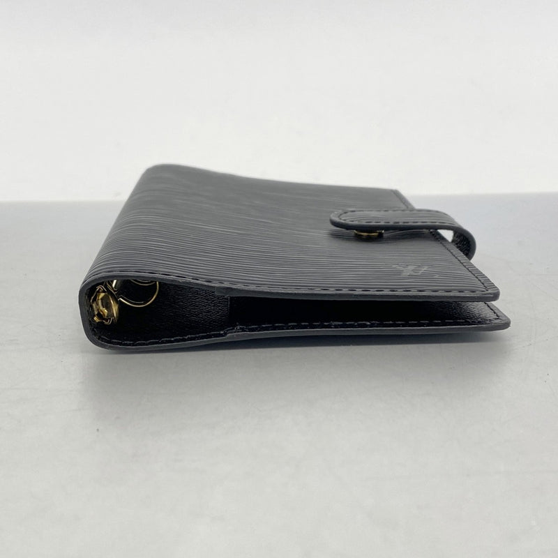 【6fa0182-k】ルイヴィトン 手帳カバー エピ アジェンダPM R20052 ノワール【中古】メンズ レディース ユニセックス