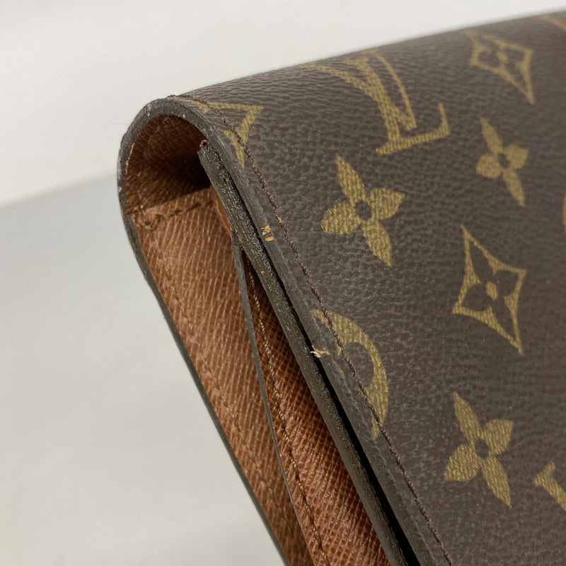 【6fa0183-k】ルイヴィトン ショルダーバッグ モノグラム ボルドー24 M51798 ブラウン【中古】レディース