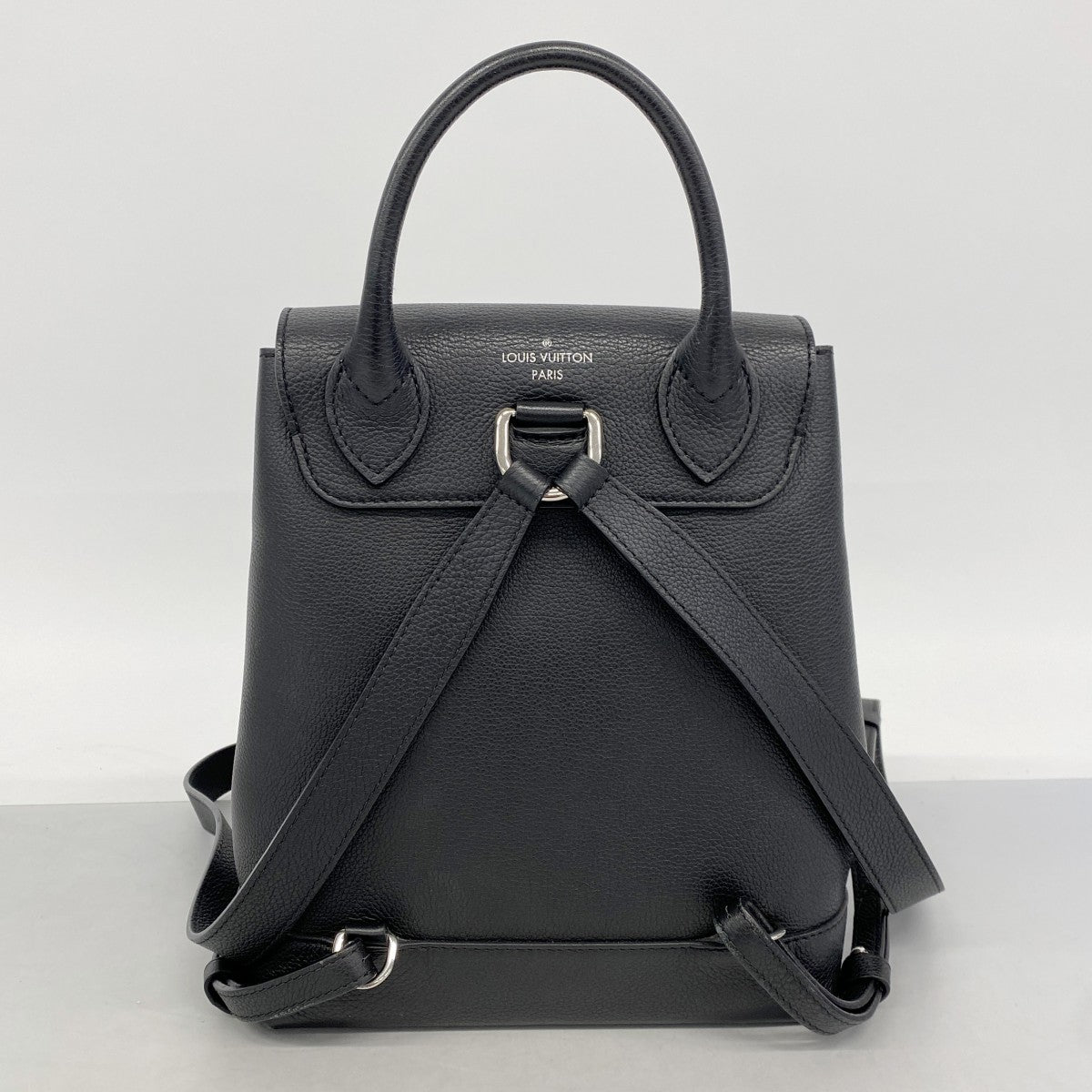 【6fa0184-k】ルイヴィトン リュック・デイパック トリヨン ロックミーバックパック M41815 ノワール【中古】レディース