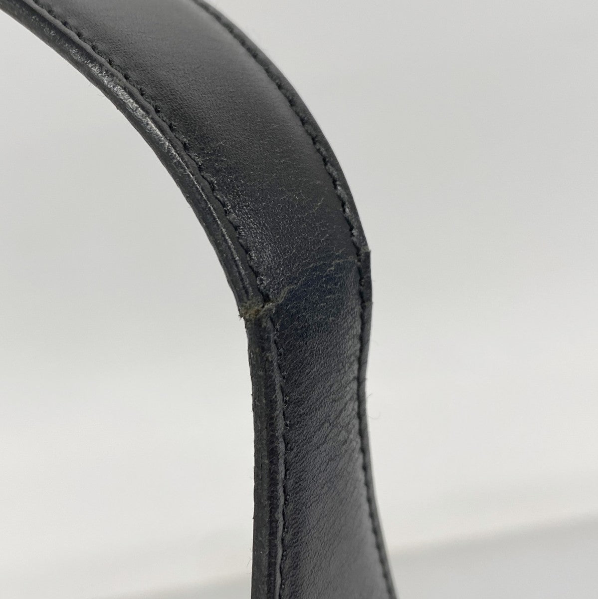 【6fa0187-k】グッチ ハンドバッグ ジャッキー 00963 デニム ブラック シルバー金具【中古】レディース