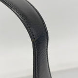 【6fa0187-k】グッチ ハンドバッグ ジャッキー 00963 デニム ブラック シルバー金具【中古】レディース