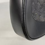 【6fa0187-k】グッチ ハンドバッグ ジャッキー 00963 デニム ブラック シルバー金具【中古】レディース