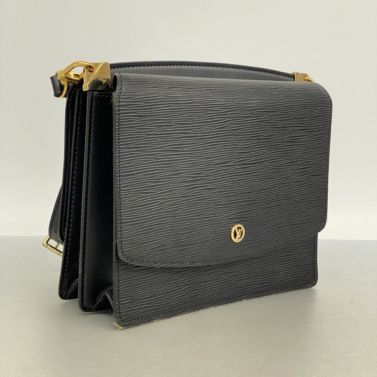 【6fa0211-k】ルイヴィトン ショルダーバッグ エピ グルネル M52362 ノワール【中古】レディース