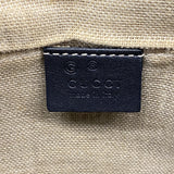 【6fa0218-k】グッチ ショルダーバッグ マイクログッチシマ 449413 レザー ブラック シャンパンゴールド金具【中古】レディース
