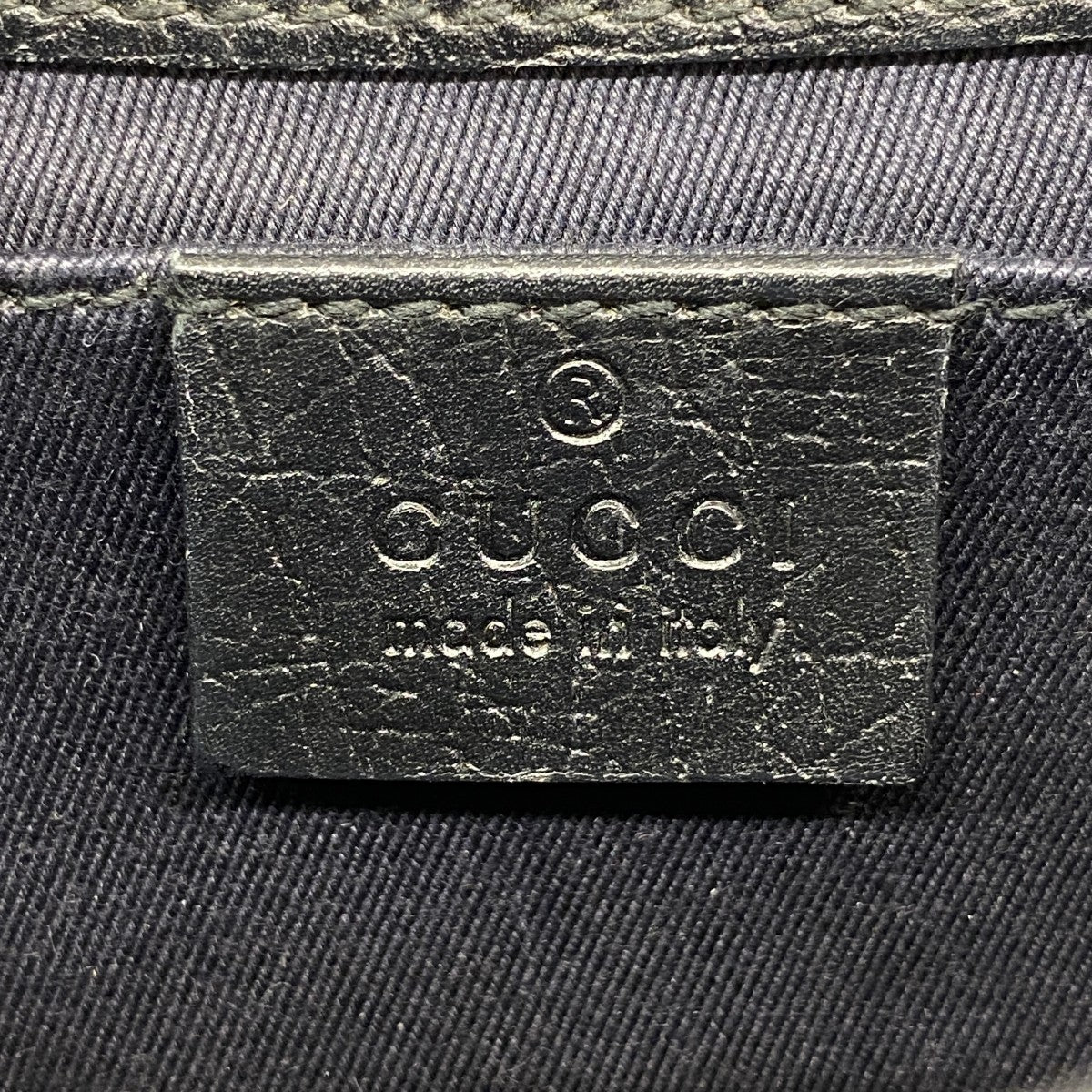 【6fa0219-k】グッチ ハンドバッグ GGキャンバス ホースビット 114923 キャンバス ブラック シルバー金具【中古】レディース