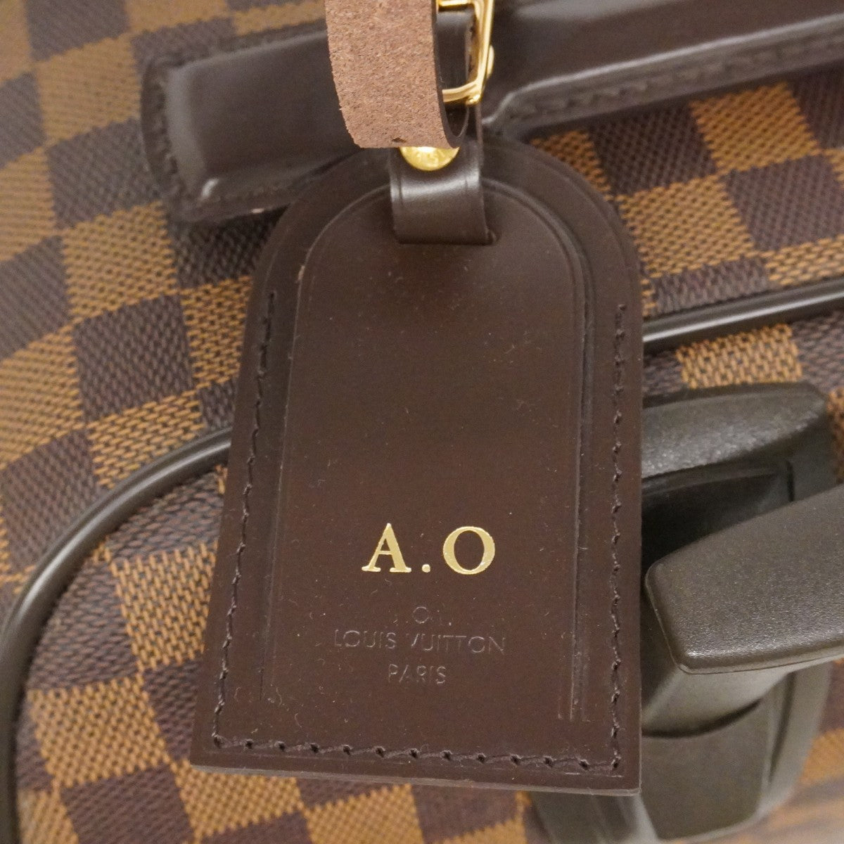 【6fa0220-k】ルイヴィトン キャリーバッグ ダミエ ぺガス45 N23293 エベヌ【中古】メンズ レディース ユニセックス