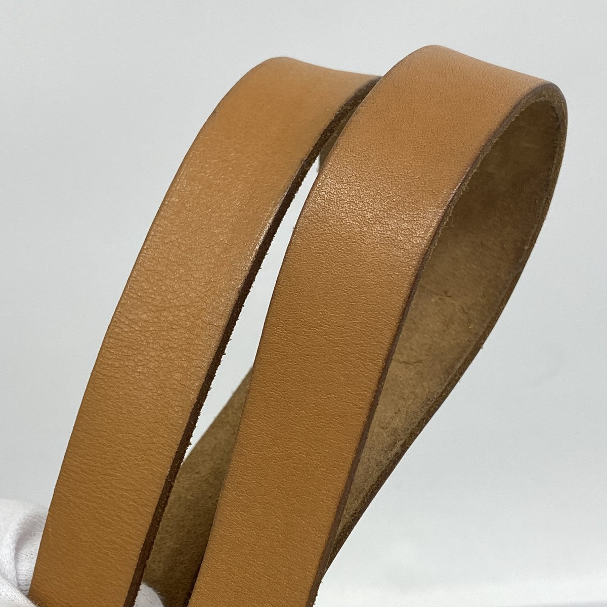 【6fa0223-h】エルメス ショルダーバッグ エールバックカバPM トワルGM ナチュラル シルバー金具 □G刻印【中古】レディース