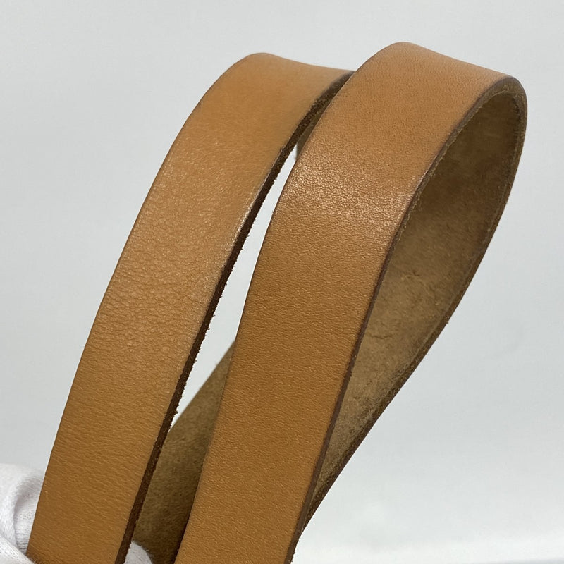 【6fa0223-h】エルメス ショルダーバッグ エールバックカバPM トワルGM ナチュラル シルバー金具 □G刻印【中古】レディース