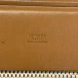 【6fa0223-h】エルメス ショルダーバッグ エールバックカバPM トワルGM ナチュラル シルバー金具 □G刻印【中古】レディース