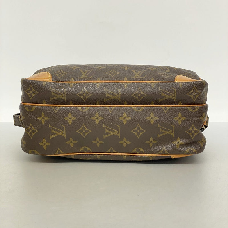 【6fa0225-h】ルイヴィトン ショルダーバッグ モノグラム ナイル M45244 ブラウン【中古】レディース