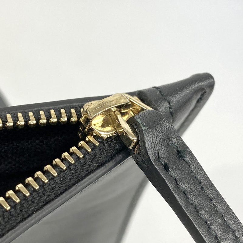 【6fa0230-k】グッチ トートバッグ GGキャンバス 247209 キャンバス ブラック ゴールド金具【中古】レディース