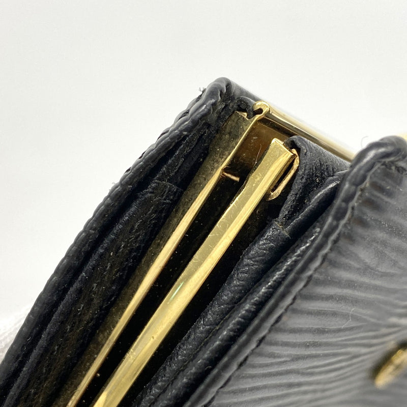 【6fa0234-k】ルイヴィトン 財布 エピ ポルトモネビエヴィエノワ M63642 ノワール【中古】レディース