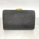 【6fa0234-k】ルイヴィトン 財布 エピ ポルトモネビエヴィエノワ M63642 ノワール【中古】レディース