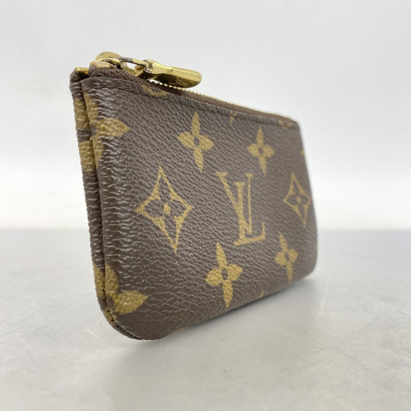 【6fa0236-k】ルイヴィトン コインケース モノグラム ポシェットクレ M62650 ブラウン【中古】メンズ レディース ユニセックス