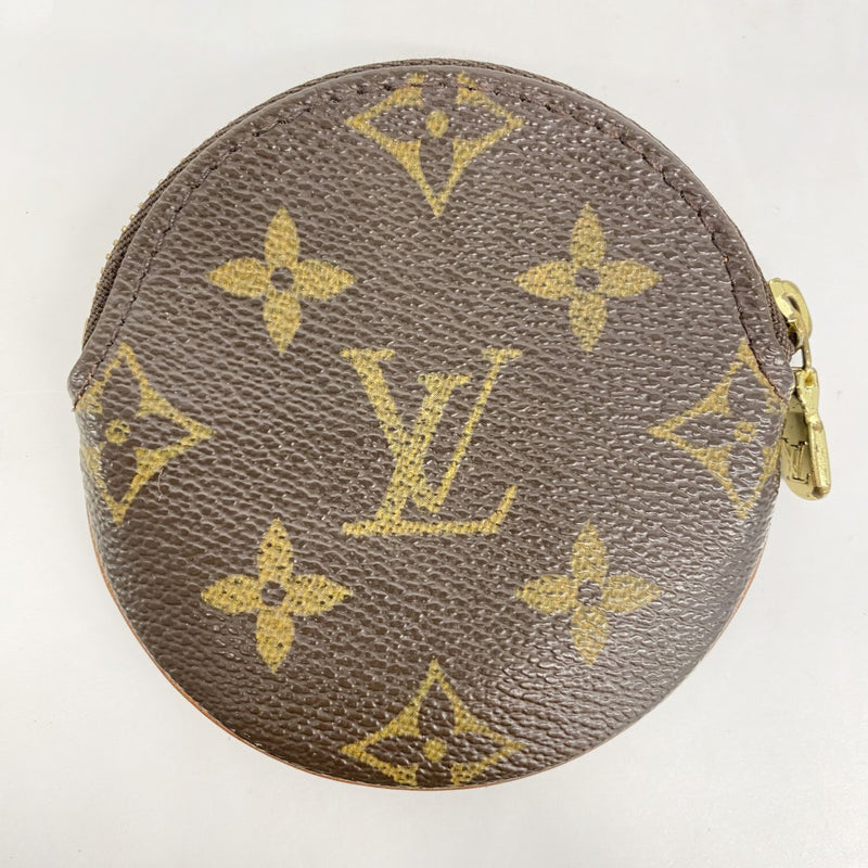 【6fa0237-k】ルイヴィトン コインケース モノグラム ポルトモネロン M61926 ブラウン【中古】メンズ レディース ユニセックス