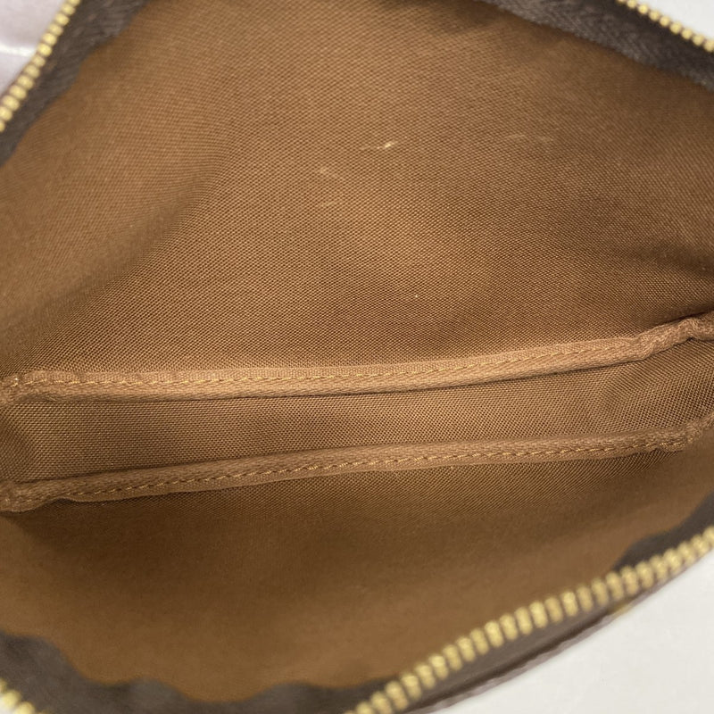 【6fa0243】ルイヴィトン ポーチ モノグラム ポシェットアクセソワール M51980 ブラウン【中古】レディース