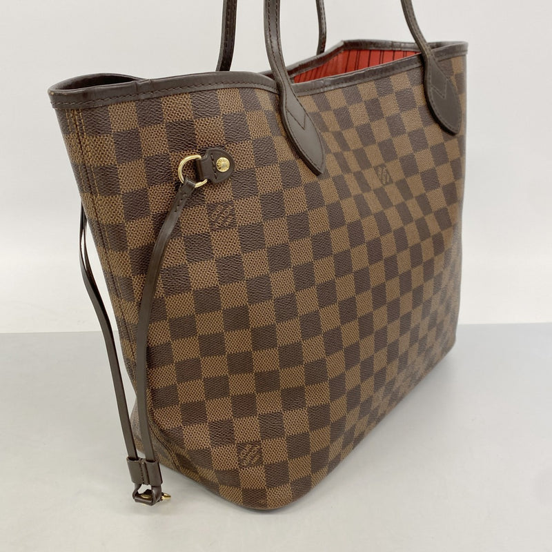 【6fa0248】ルイヴィトン トートバッグ ダミエ ネヴァーフルMM N41358 エベヌ【中古】レディース