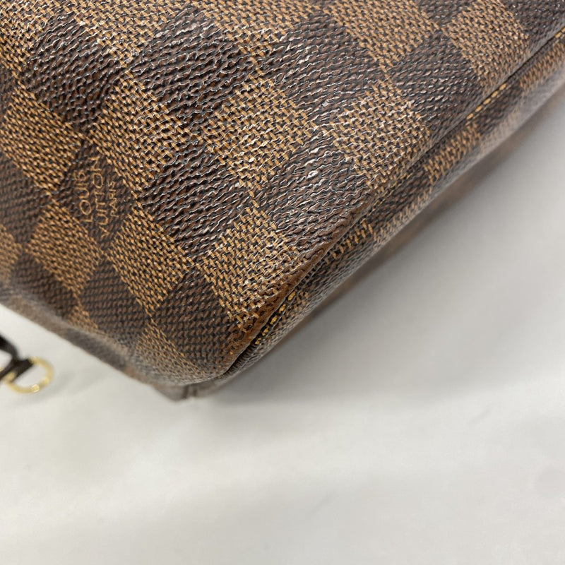【6fa0248】ルイヴィトン トートバッグ ダミエ ネヴァーフルMM N41358 エベヌ【中古】レディース