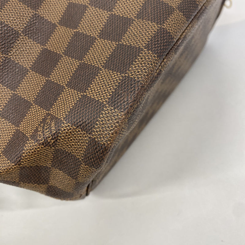 【6fa0250】ルイヴィトン トートバッグ ダミエ ネヴァーフルMM N51105 エベヌ【中古】レディース