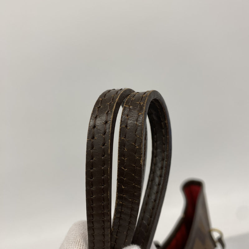 【6fa0250】ルイヴィトン トートバッグ ダミエ ネヴァーフルMM N51105 エベヌ【中古】レディース