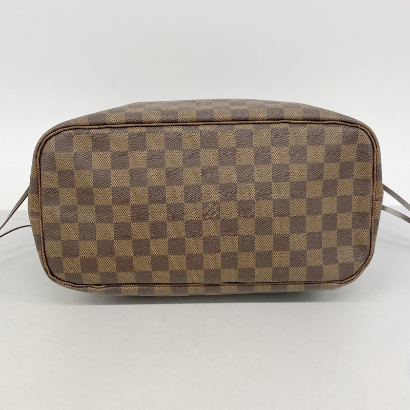 【6fa0250】ルイヴィトン トートバッグ ダミエ ネヴァーフルMM N51105 エベヌ【中古】レディース