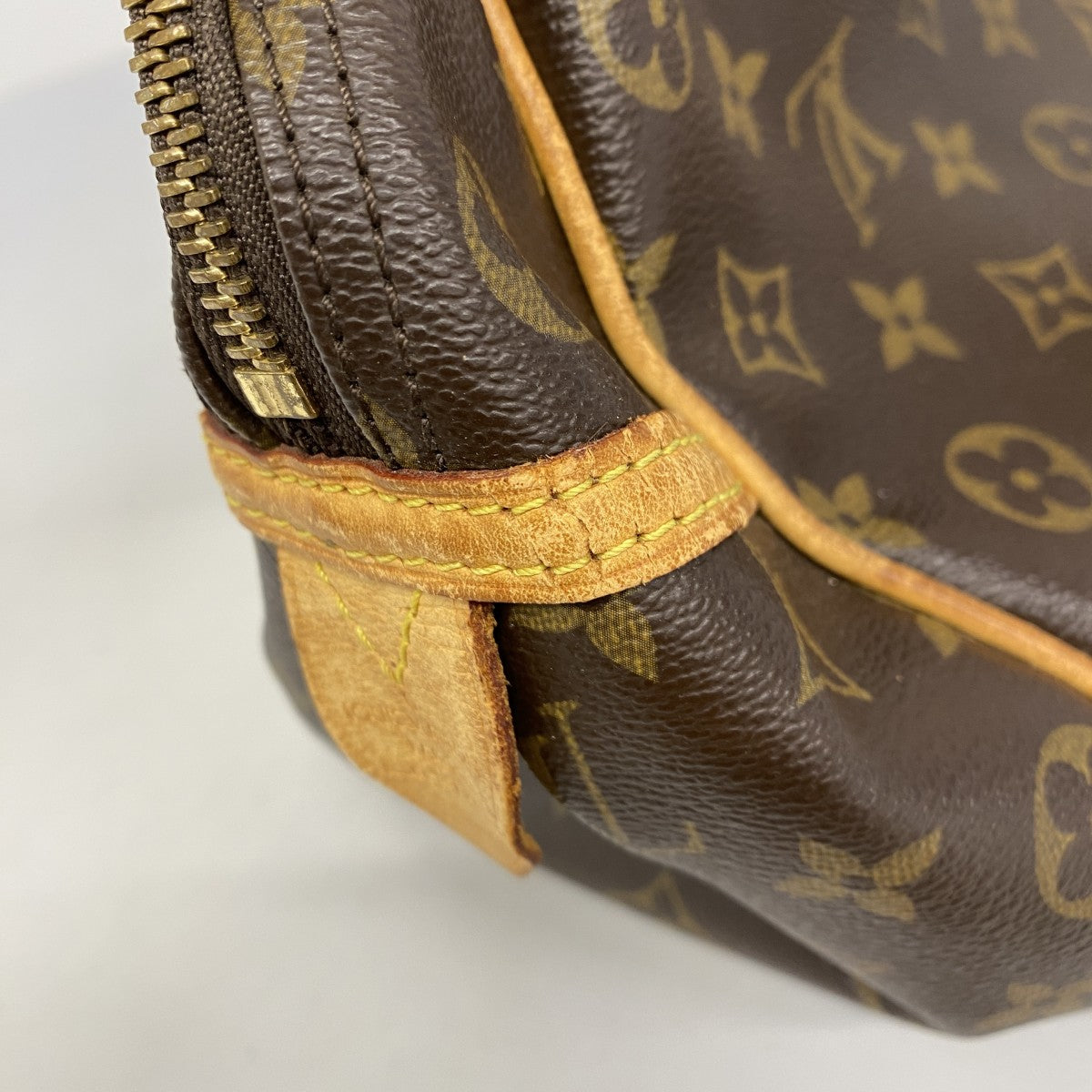 【6fa0254】ルイヴィトン ハンドバッグ モノグラム モントルグイユGM M95566 ブラウン【中古】レディース