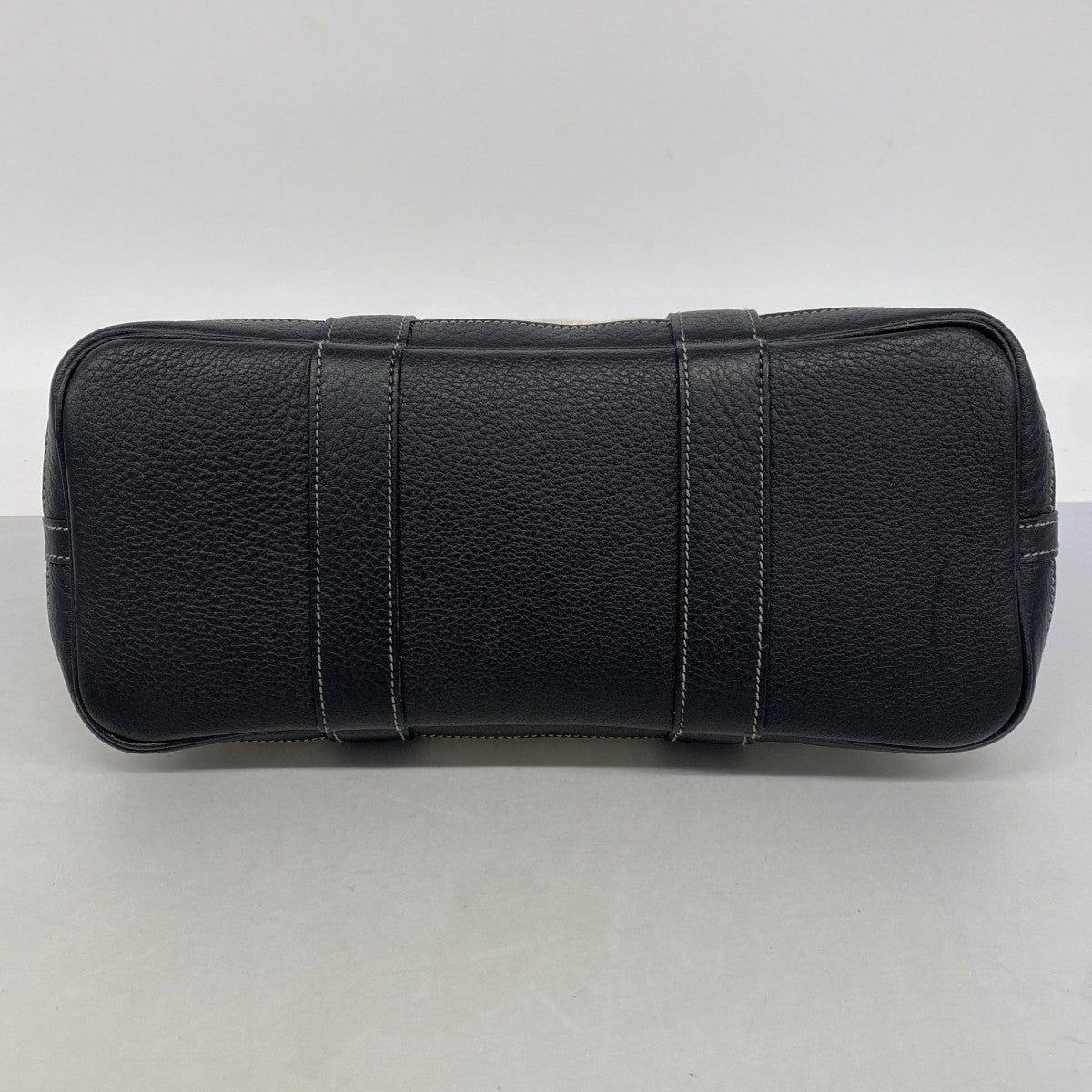 【6fa0255】エルメス トートバッグ ガーデンパーティTPM トワルアッシュ ブラック シルバー金具 □N刻印【中古】メンズ レディース ユニセックス
